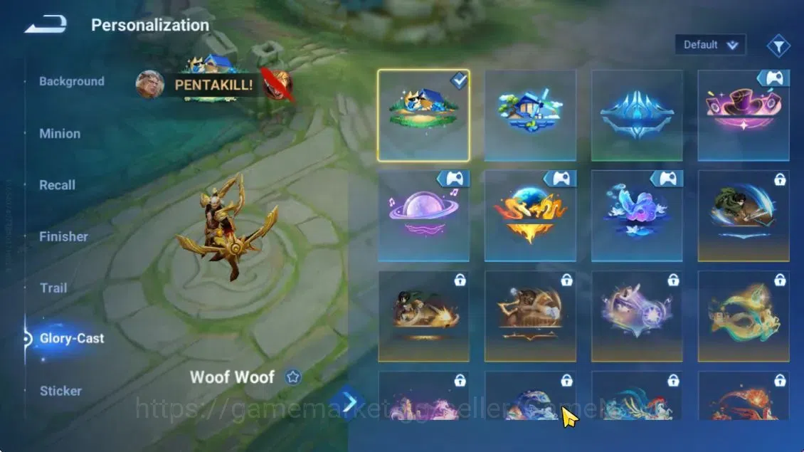 Honor of Kings Accounts Hero 42 Skin 29|Legend (Yao),AOT(Mayene),GM(Gan &  image 11