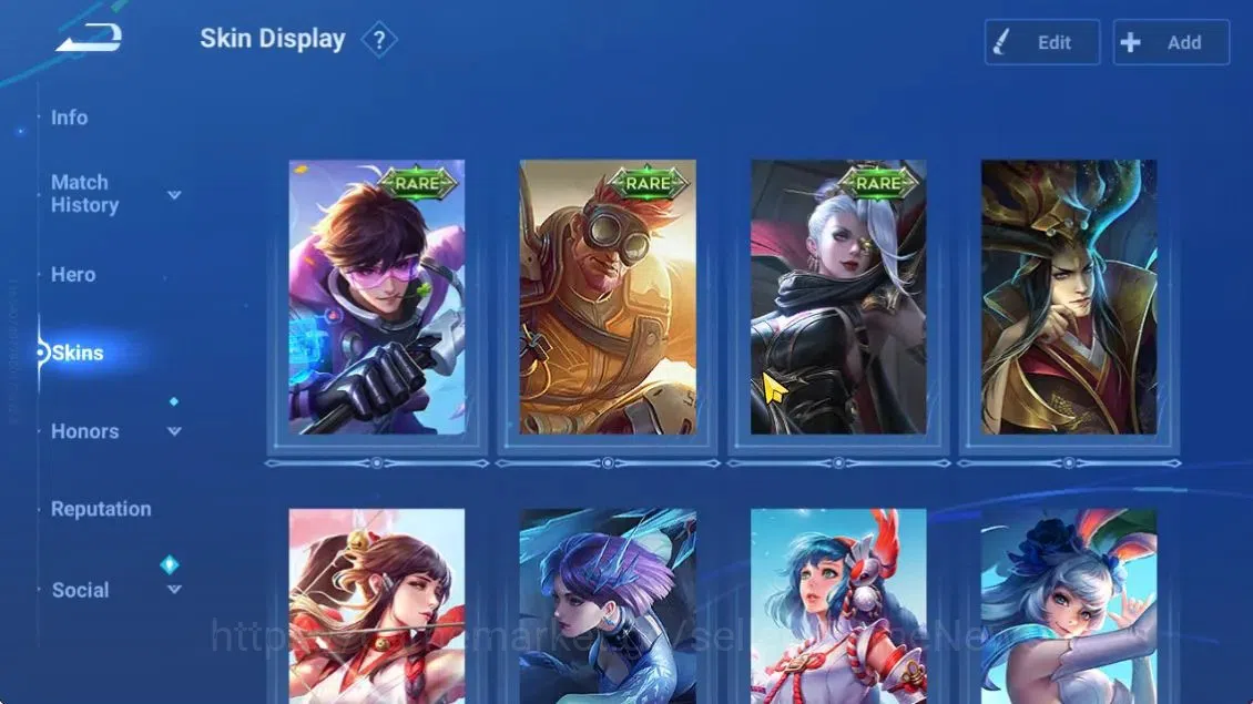 Honor of Kings Accounts Hero 42 Skin 29|Legend (Yao),AOT(Mayene),GM(Gan &  image 5