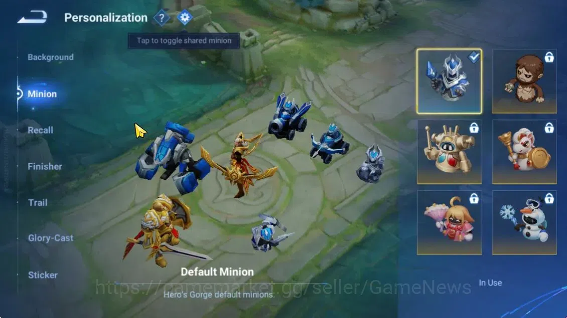 Honor of Kings Accounts Hero 42 Skin 29|Legend (Yao),AOT(Mayene),GM(Gan &  image 7