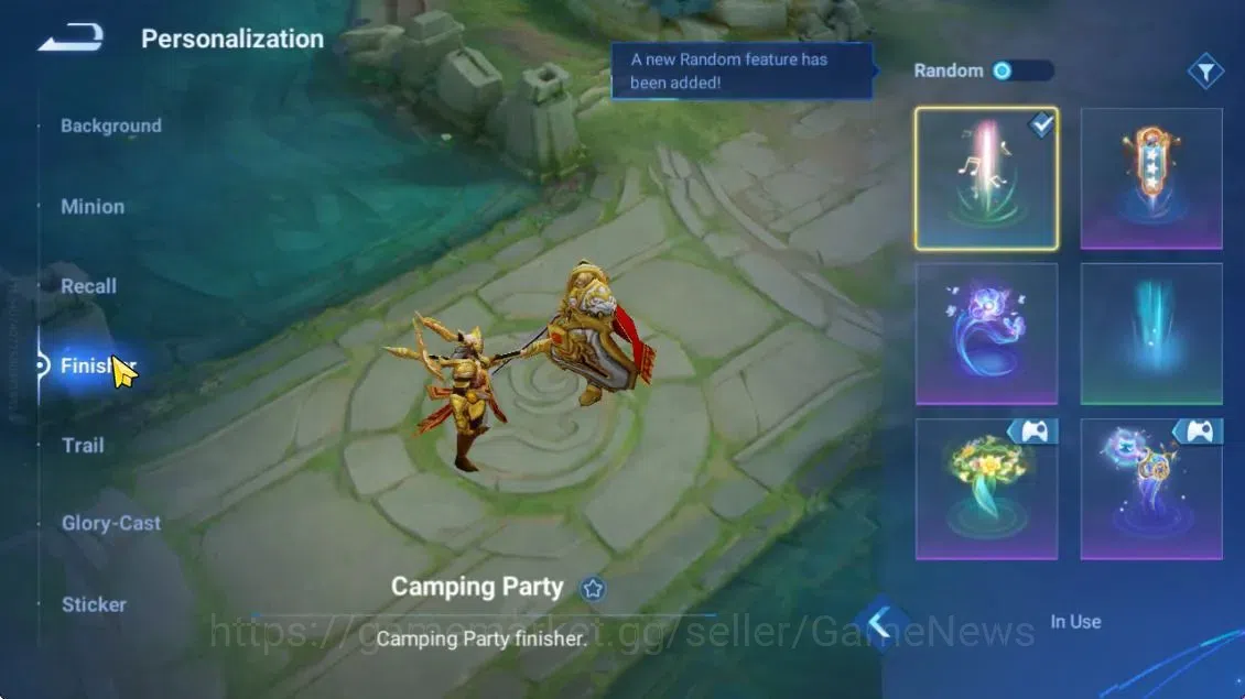 Honor of Kings Accounts Hero 42 Skin 29|Legend (Yao),AOT(Mayene),GM(Gan &  image 9