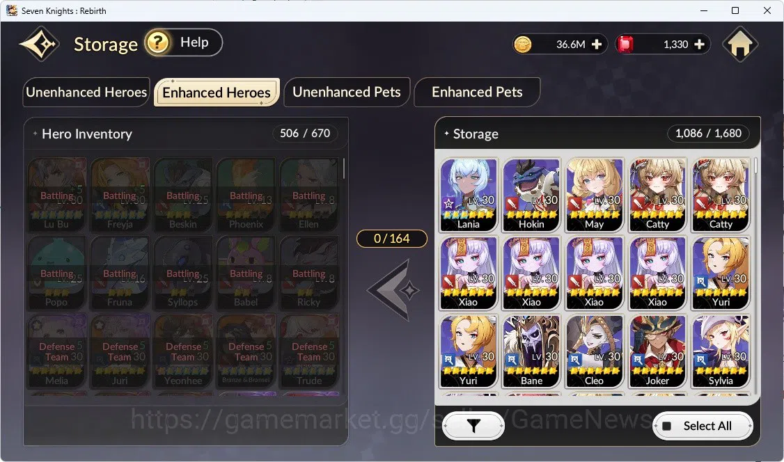 Seven Knights Re:Birth Accounts Global SEA|Full Ex-7k[Fai,Melia,Juri,Gelidus,Rosie image 10