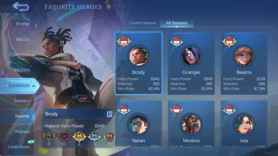 Mobile Legends: Bang Bang Accounts Global|Hero 81|Skin 169|Expert|Sanrio Floryn,PACE image 4