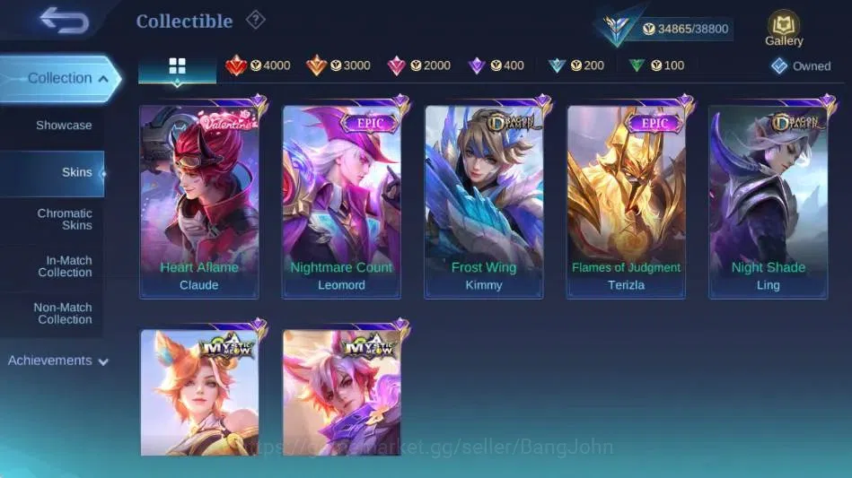 Mobile Legends: Bang Bang Accounts Global|Hero 81|Skin 169|Expert|Sanrio Floryn,PACE image 9