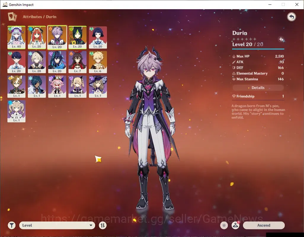 Genshin Impact Accounts ASIA|AR 16|2 Limited+ 2 (*5Standard)|Durin, Nilou| image 3