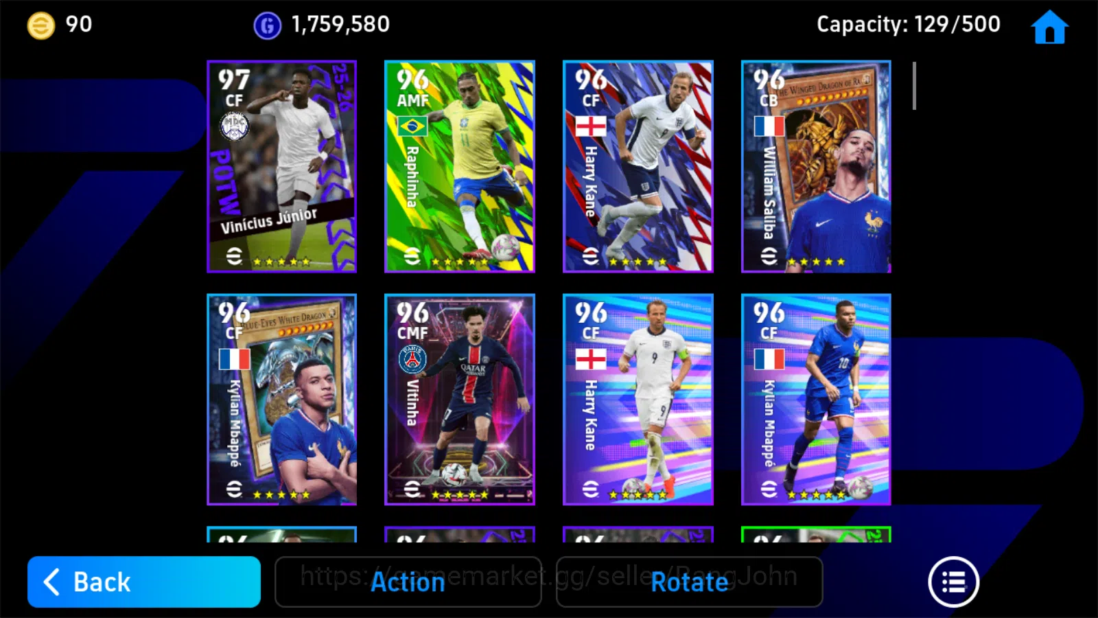 eFootball Accounts Power 3168 | rooney epicdb,konate showtime,chielli image 6
