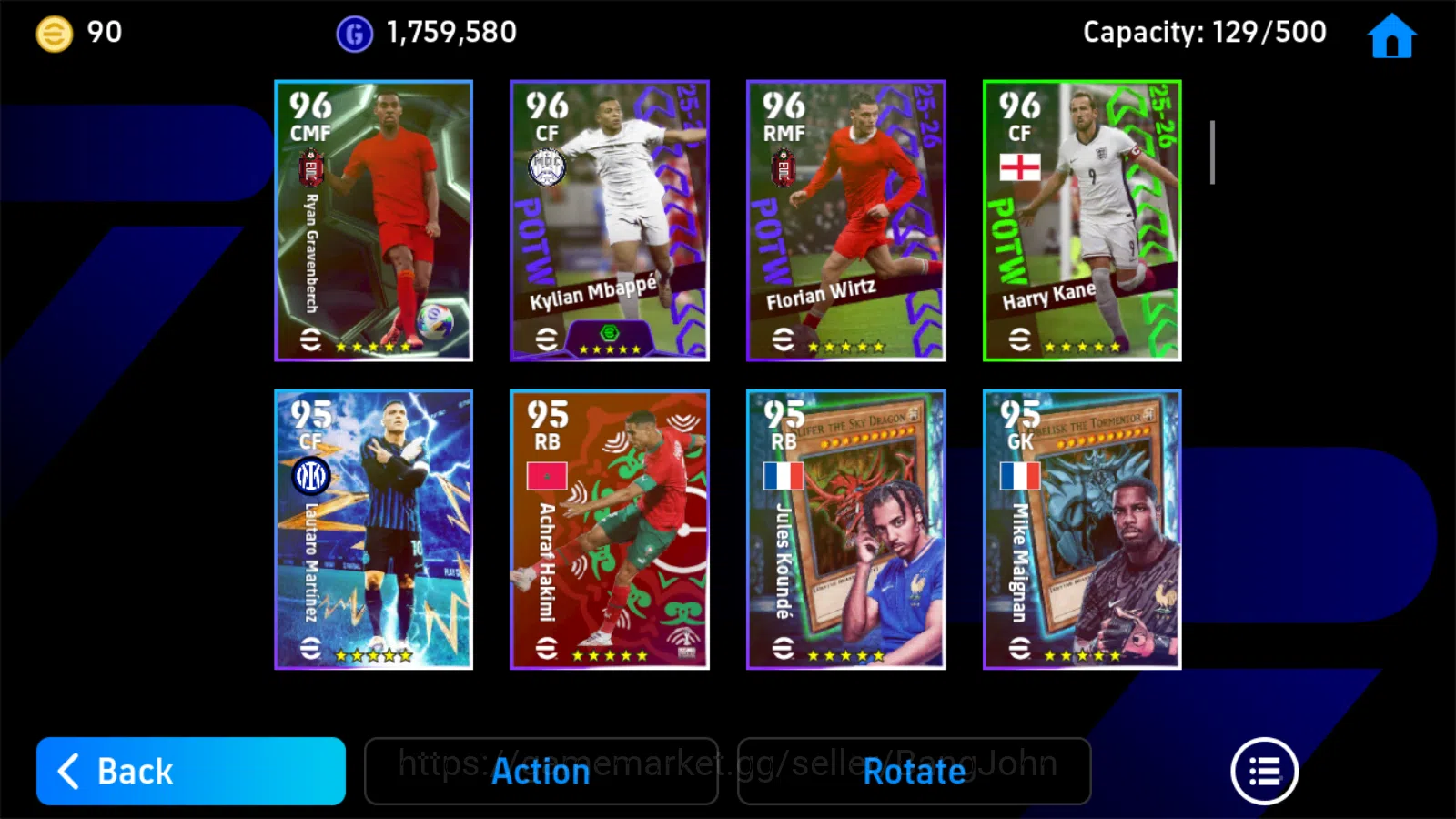 eFootball Accounts Power 3168 | rooney epicdb,konate showtime,chielli image 7
