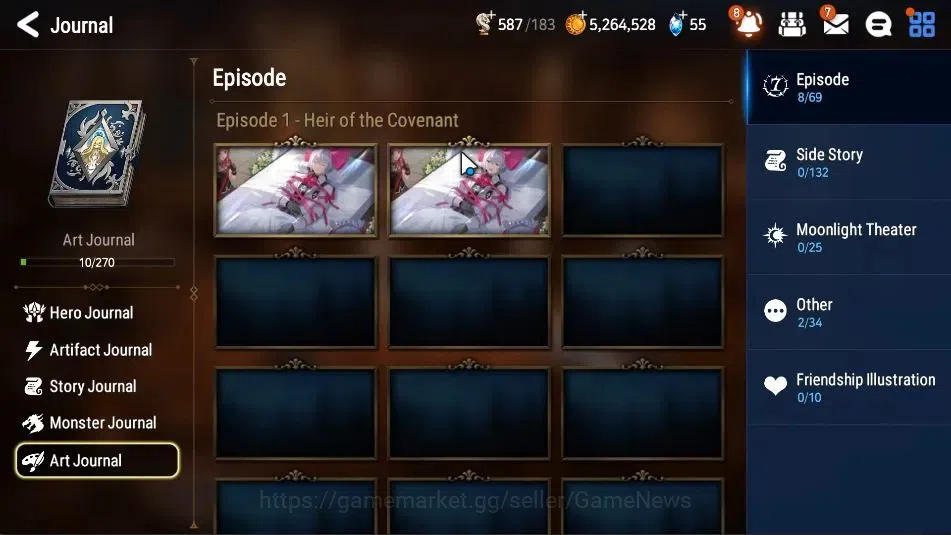 Epic Seven Accounts GLOBAL UnVerif|New Era|2 ML(Rhiana&Luciel,Specter image 19