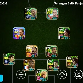 eFootball Accounts High-End Mobile|PW 3238|New Rodri Big T,Marcelo Desailly Big T,Kevin DeBruyneShowT,JohanCruyffEpic,Lothar