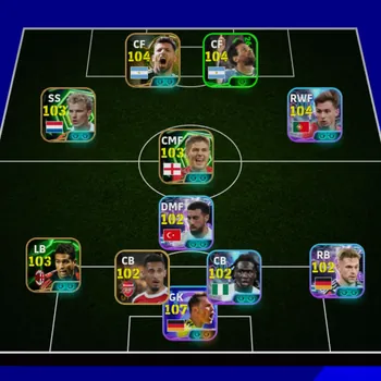 eFootball Accounts Legends & Iconic Players Efootball Collective 3193 | Manuel Neuer 107, Yamal ready 2 card, Aguero | Ready