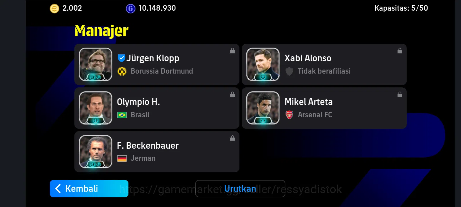 eFootball Accounts Meta Player EFOOTBALL 2026 | AUBAMEYANG COLLAB, Z IBRAHIMOVIC,W SNEIJDER,IMANUEL PETIT, J CRUYFF,ASET 3