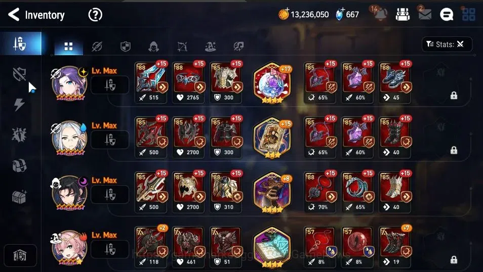 Epic Seven Accounts GLOBAL UnVerif|New Era|5 ML (RoLight,SOT Snow,MKwe image 15