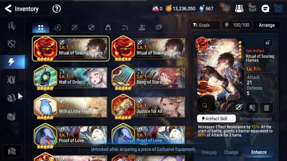 Epic Seven Accounts GLOBAL UnVerif|New Era|5 ML (RoLight,SOT Snow,MKwe image 18