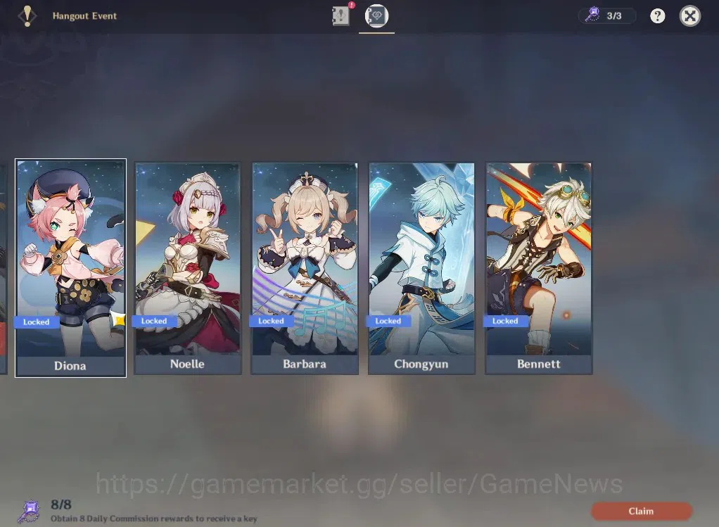 Genshin Impact Accounts ASIA|AR 37|3 Limited +1(*1Weapon)| Wanderer ,Hutao image 12