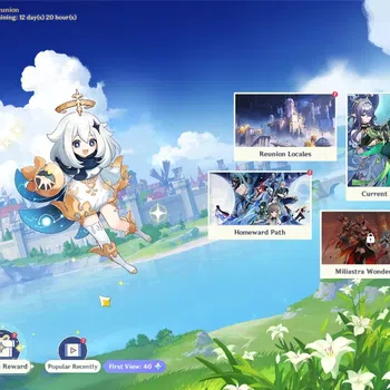 Genshin Impact Mid Game ASIA|AR 37|3 Limited +1(*1Weapon)| Wanderer ,Hutao image 1