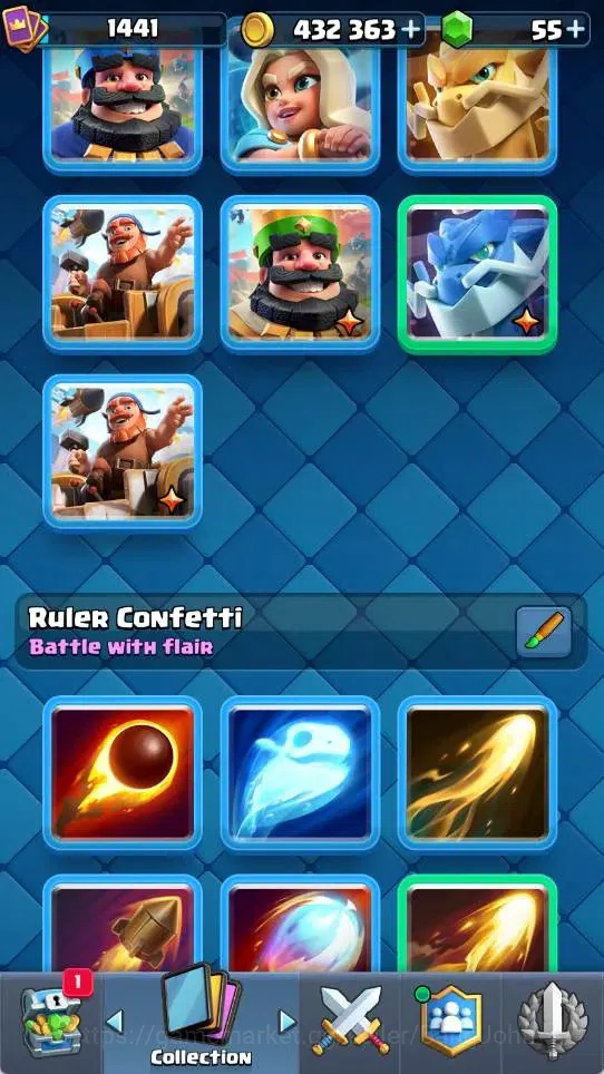 Clash Royale Accounts Mobile |KTL 15|Trophy 11718|6 Max L16 Cards|6 Evo| image 10