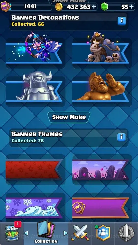 Clash Royale Accounts Mobile |KTL 15|Trophy 11718|6 Max L16 Cards|6 Evo| image 14