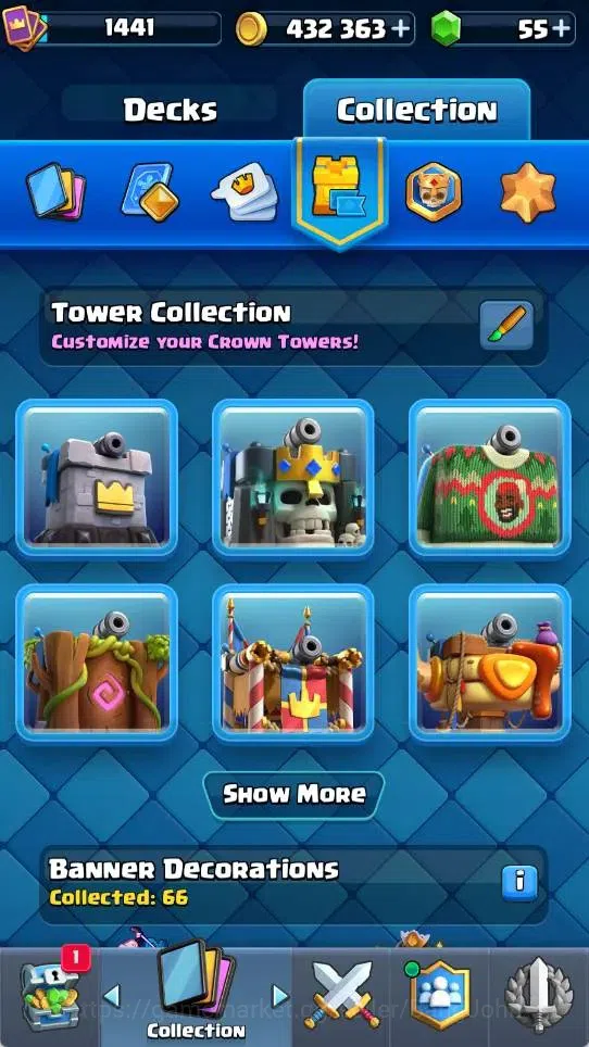 Clash Royale Accounts Mobile |KTL 15|Trophy 11718|6 Max L16 Cards|6 Evo| image 15