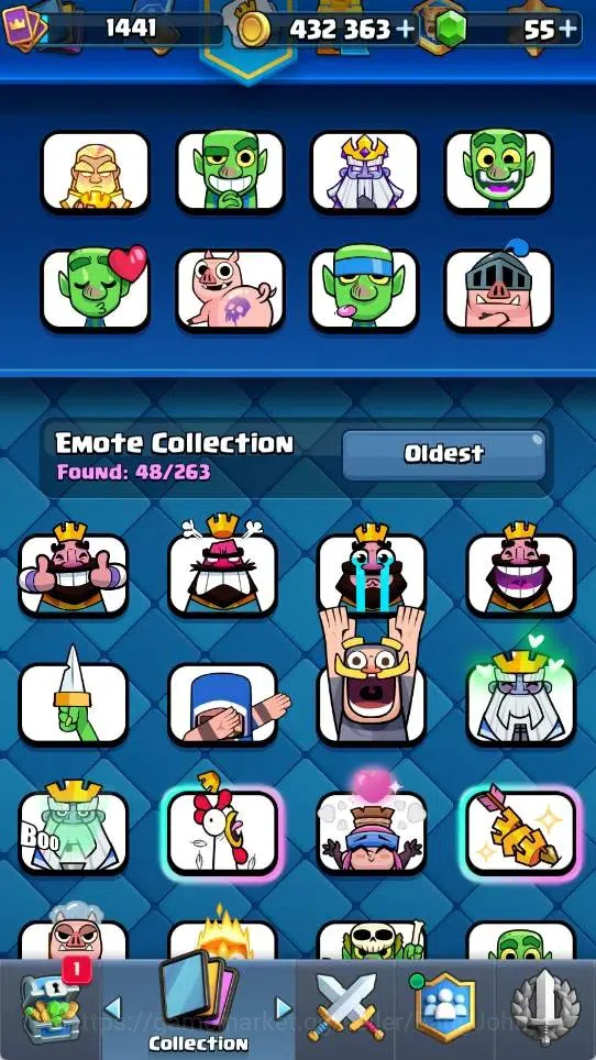 Clash Royale Accounts Mobile |KTL 15|Trophy 11718|6 Max L16 Cards|6 Evo| image 16
