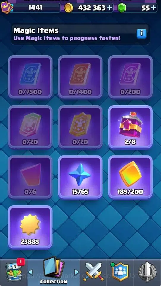 Clash Royale Accounts Mobile |KTL 15|Trophy 11718|6 Max L16 Cards|6 Evo| image 17