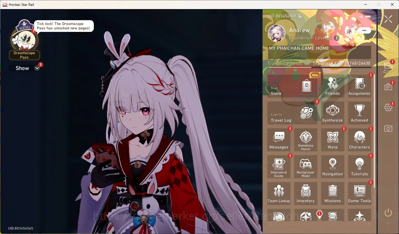 Honkai Star Rail Accounts Others ASIA|TL 64|13 1