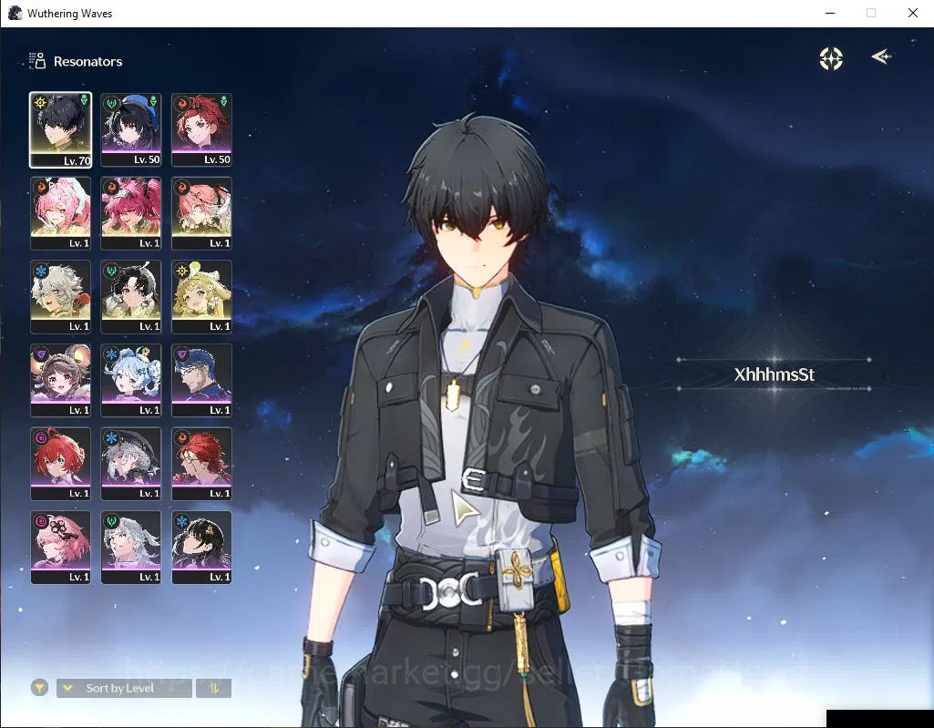 Wuthering Waves Accounts Starter NA|UL 46|3 Limited| [Aemeath,Lupa,Changli]+Sign |DB Lv30|Male MC|Log Kuro|Check SS (WW2666) 2