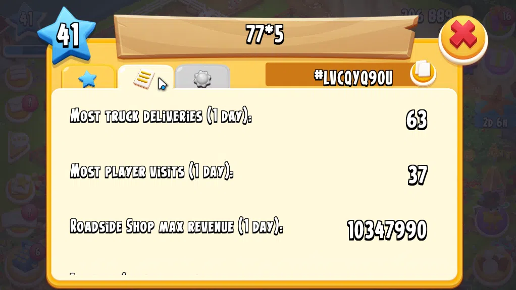 Hay Day Accounts Level 41| Barn Storage 1100 + Silo Storage 650 | 206k Coins,20 Dm |CN ON|Log Supercell ID|Take Email|Check 10