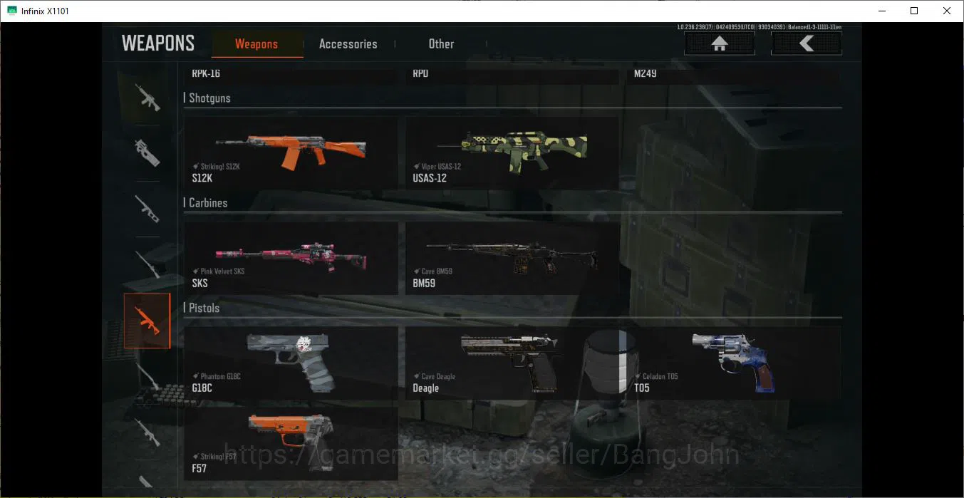 Arena Breakout Accounts MOBILE|LVL30 SV 14,3M|CV 275,291K|MORE SKIN TERMAL image 6