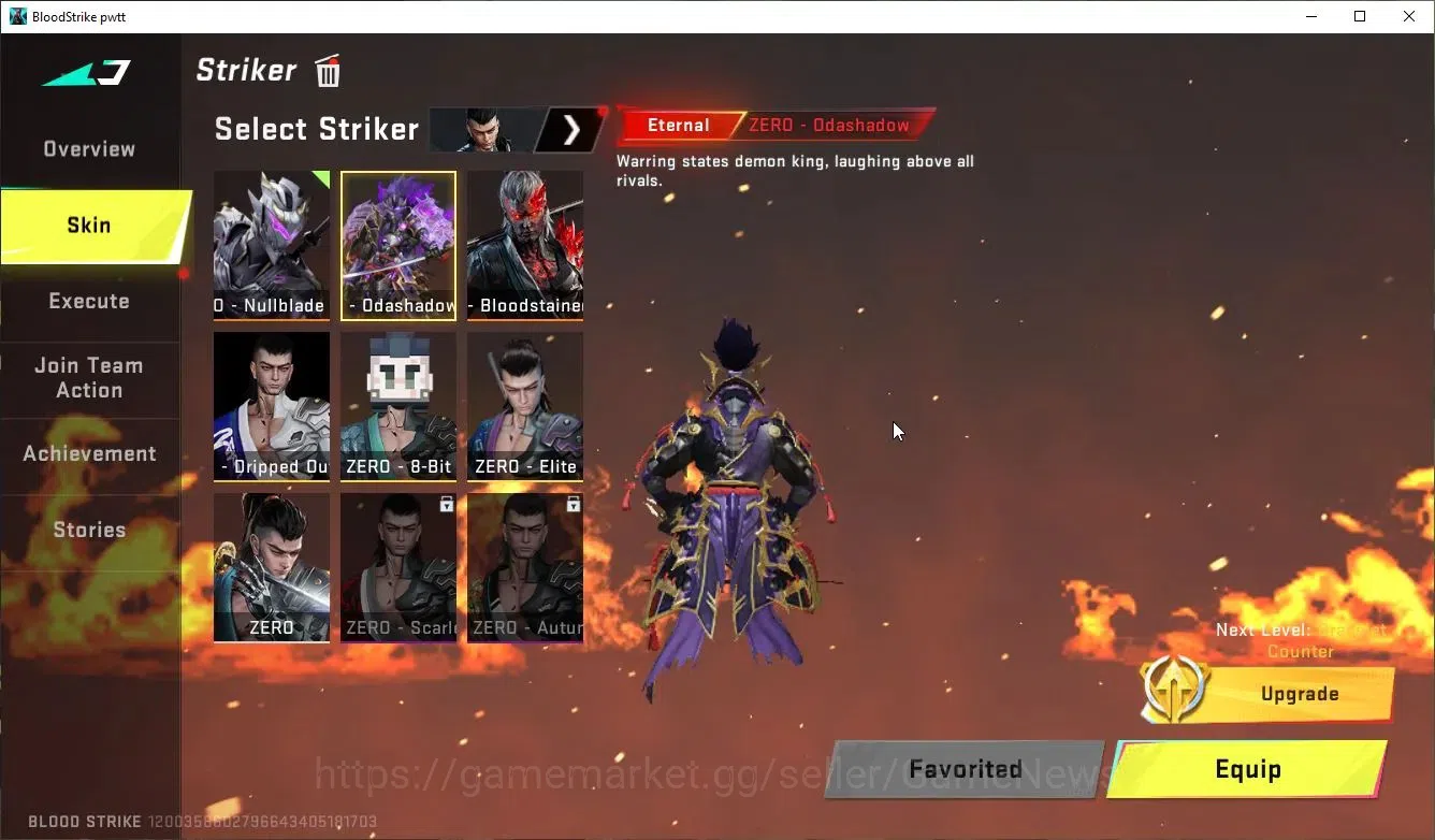 Blood Strike Accounts ASIA|ETERNAL DeAgle,Zero+MELE TalonKnife,Collab 7D image 3