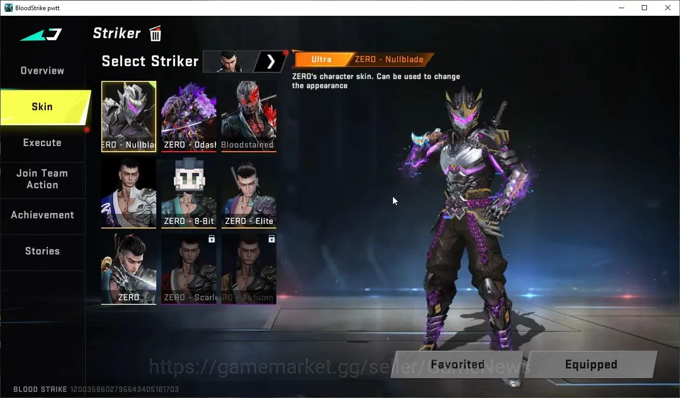 Blood Strike Accounts ASIA|ETERNAL DeAgle,Zero+MELE TalonKnife,Collab 7D image 4