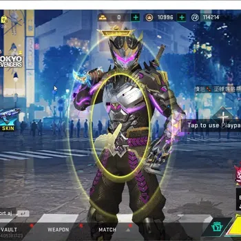 Blood Strike Collab Skin ASIA|ETERNAL DeAgle,Zero+MELE TalonKnife,Collab 7D image 1