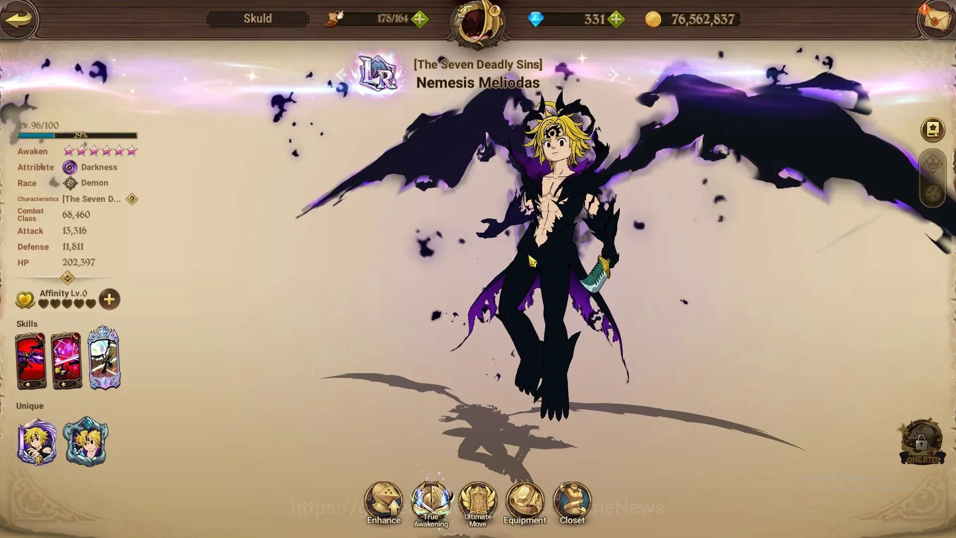 The Seven Deadly Sins: Grand Cross Accounts Global|1,9M CC|30 LS+ 331 DM|3 LR+6 UR|Brunhil,Eli image 15