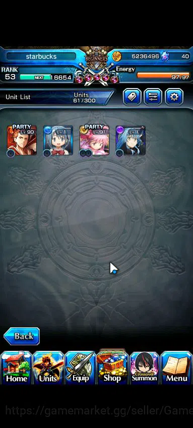 Grand Summoners Accounts Global|Rank 53|4 Ascend|Sayaka MikiTW, KanameTW, R image 4