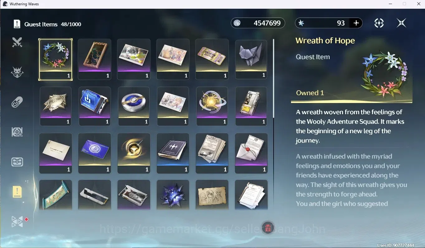 Wuthering Waves Accounts SEA|UL 40|Rank 4 |1 Char Limit [Phrolova + Sign] & image 16