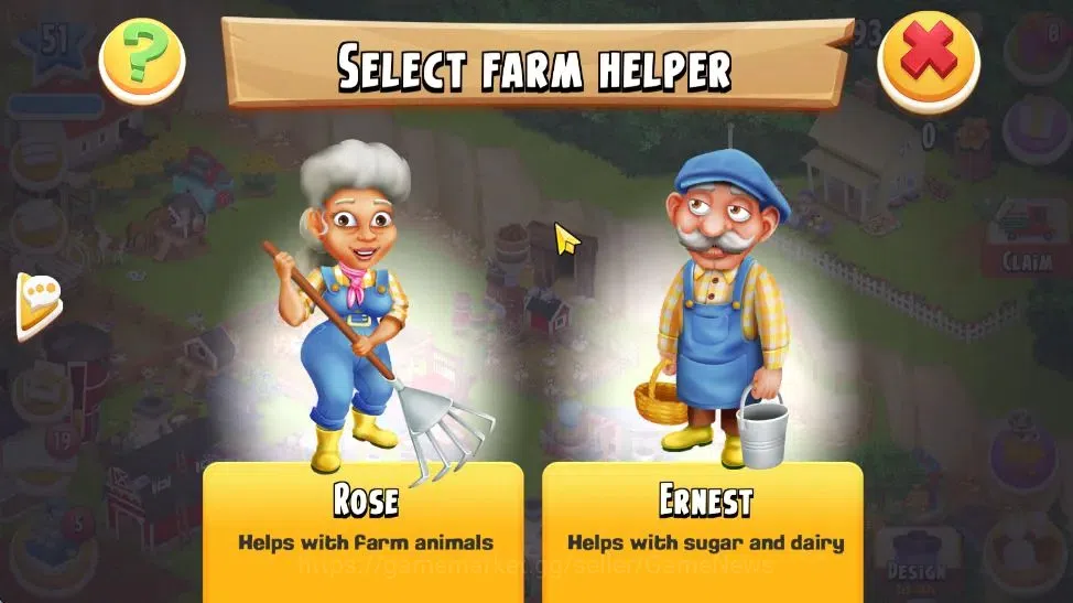 Hay Day Accounts Lvl 51 | Silo Storage 825 + Barn Storage 3050 + 1, image 12
