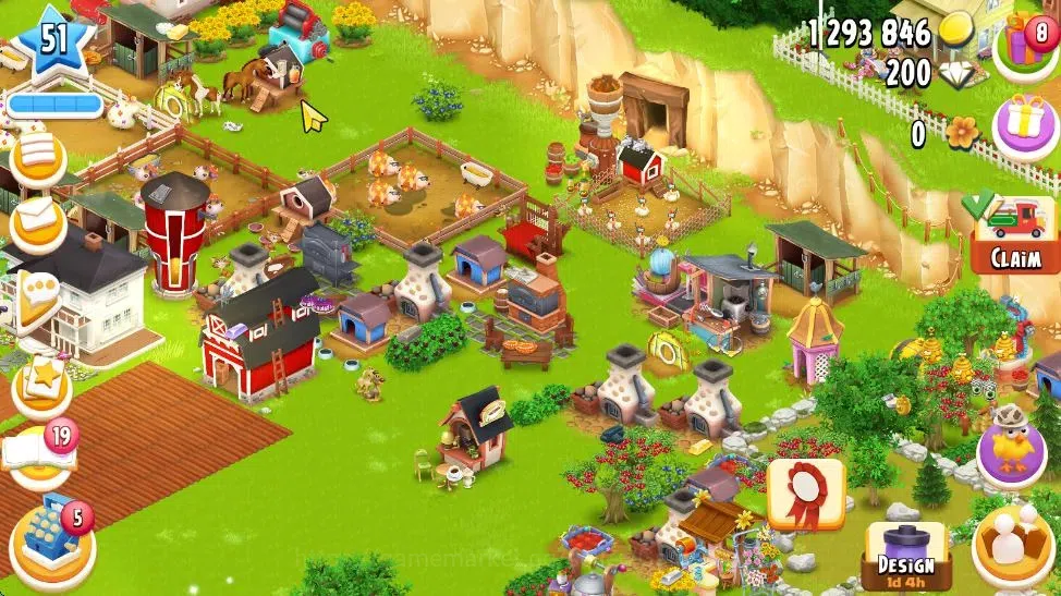 Hay Day Accounts Lvl 51 | Silo Storage 825 + Barn Storage 3050 + 1, image 3
