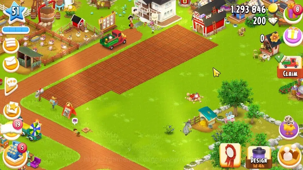 Hay Day Accounts Lvl 51 | Silo Storage 825 + Barn Storage 3050 + 1, image 4
