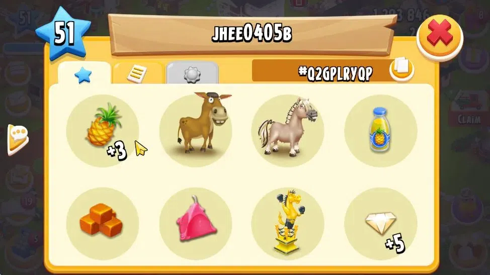 Hay Day Accounts Lvl 51 | Silo Storage 825 + Barn Storage 3050 + 1, image 6