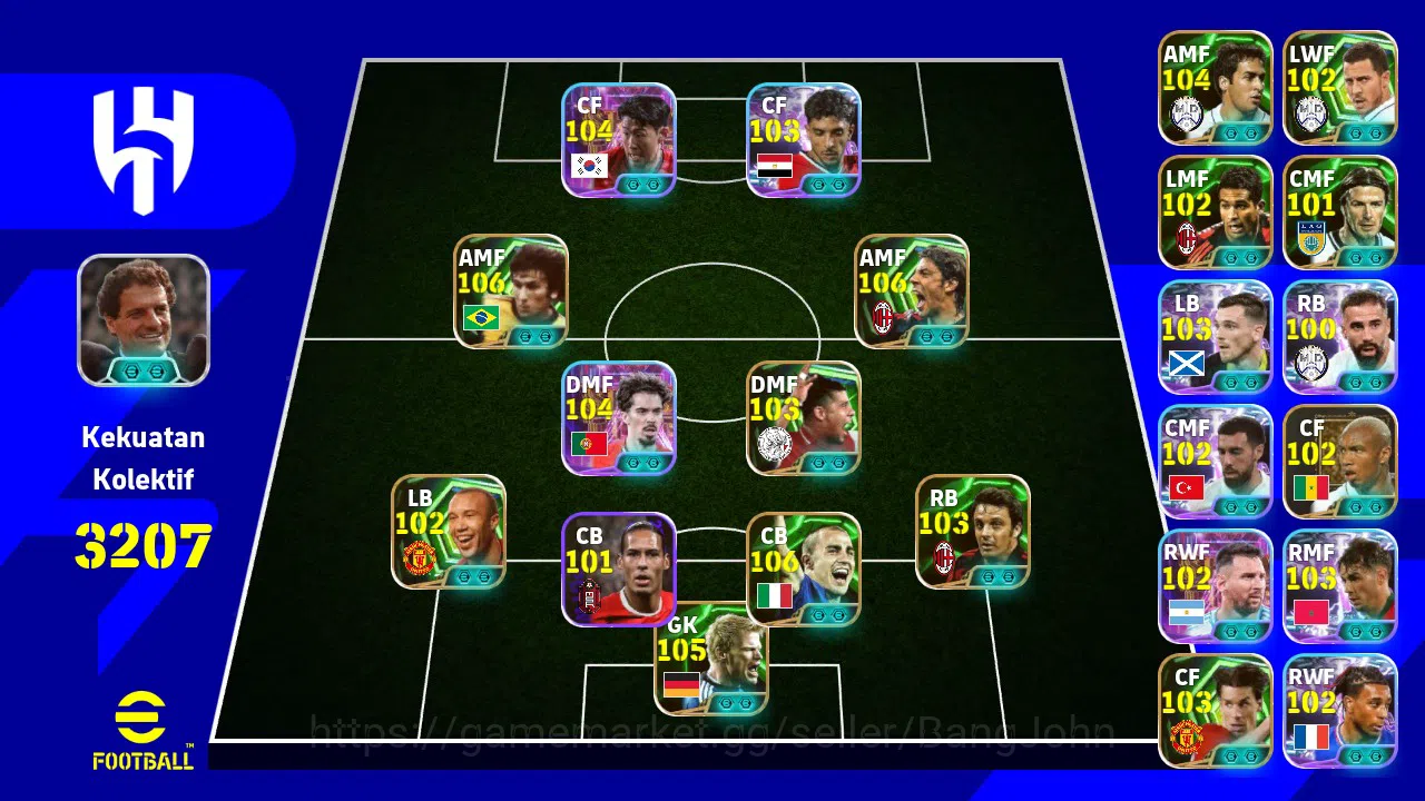 eFootball Accounts Android Pwr 3207 | Son Showtime | Omar ShowTime | image 1