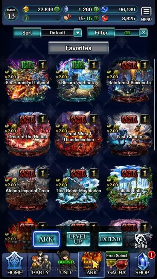 Last Cloudia Accounts GLOBAL|Rank 13|Collab Brave Frontier + Slime (G Ti image 3