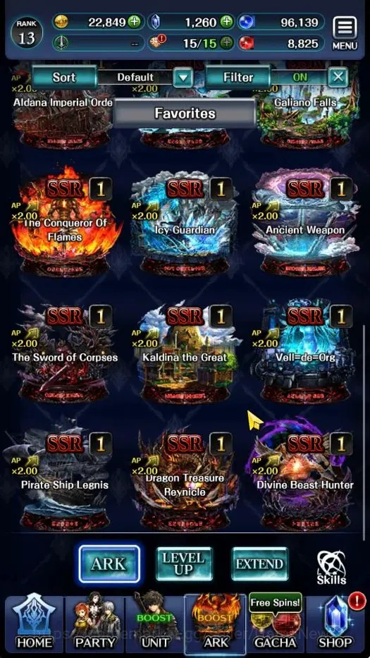 Last Cloudia Accounts GLOBAL|Rank 13|Collab Brave Frontier + Slime (G Ti image 4