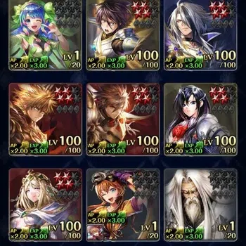 Last Cloudia Endgame GLOBAL|Rank 13|Collab Brave Frontier + Slime (G Ti image 1