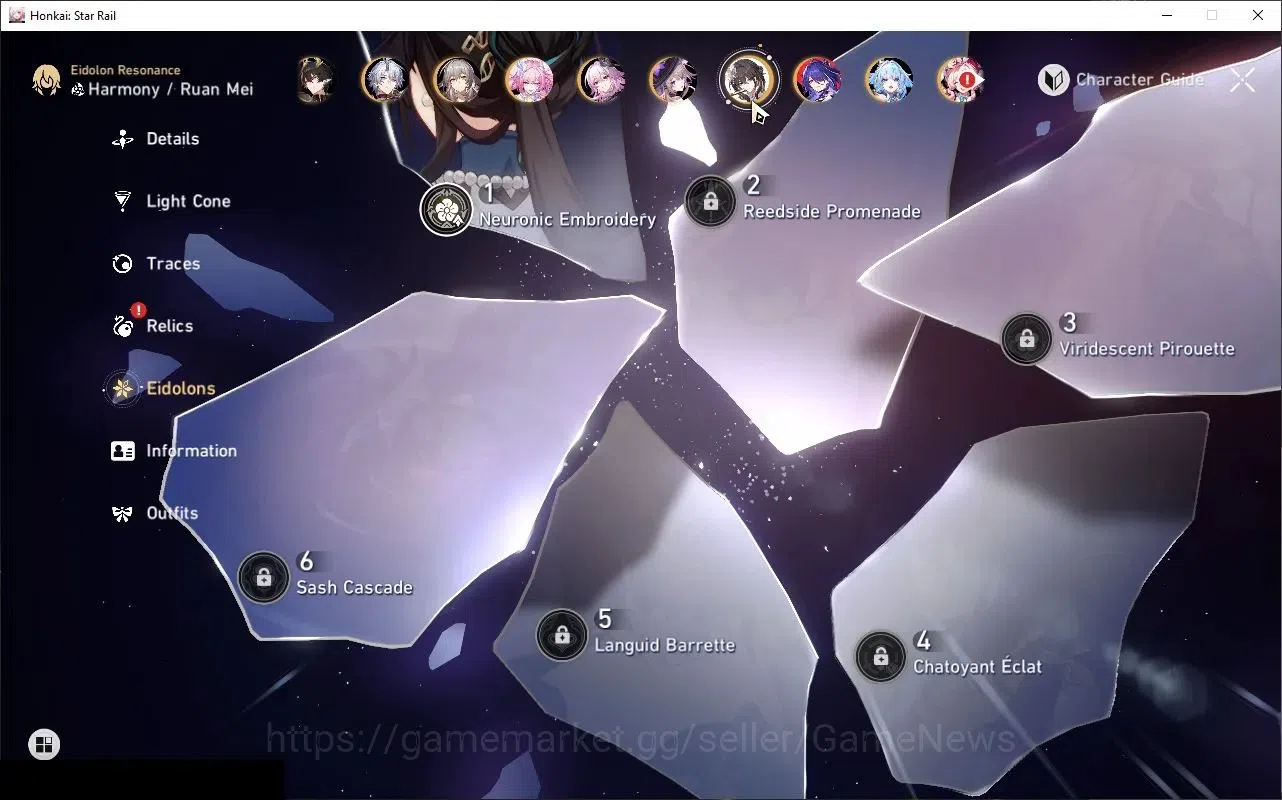 Honkai Star Rail Accounts Asia|Free 3 PremT Gi|TL 70|23 Limited|6 PremTeam|P image 10