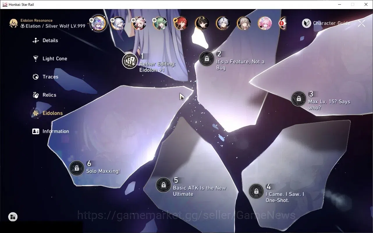 Honkai Star Rail Accounts Asia|Free 3 PremT Gi|TL 70|23 Limited|6 PremTeam|P image 8