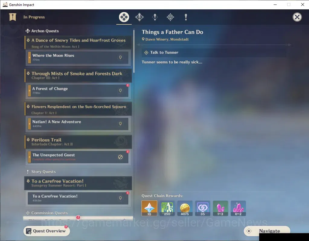 Genshin Impact Accounts ASIA|AR 55|2 Limited + 3 (*5Weapon)|[ClorindeC2+Si image 15