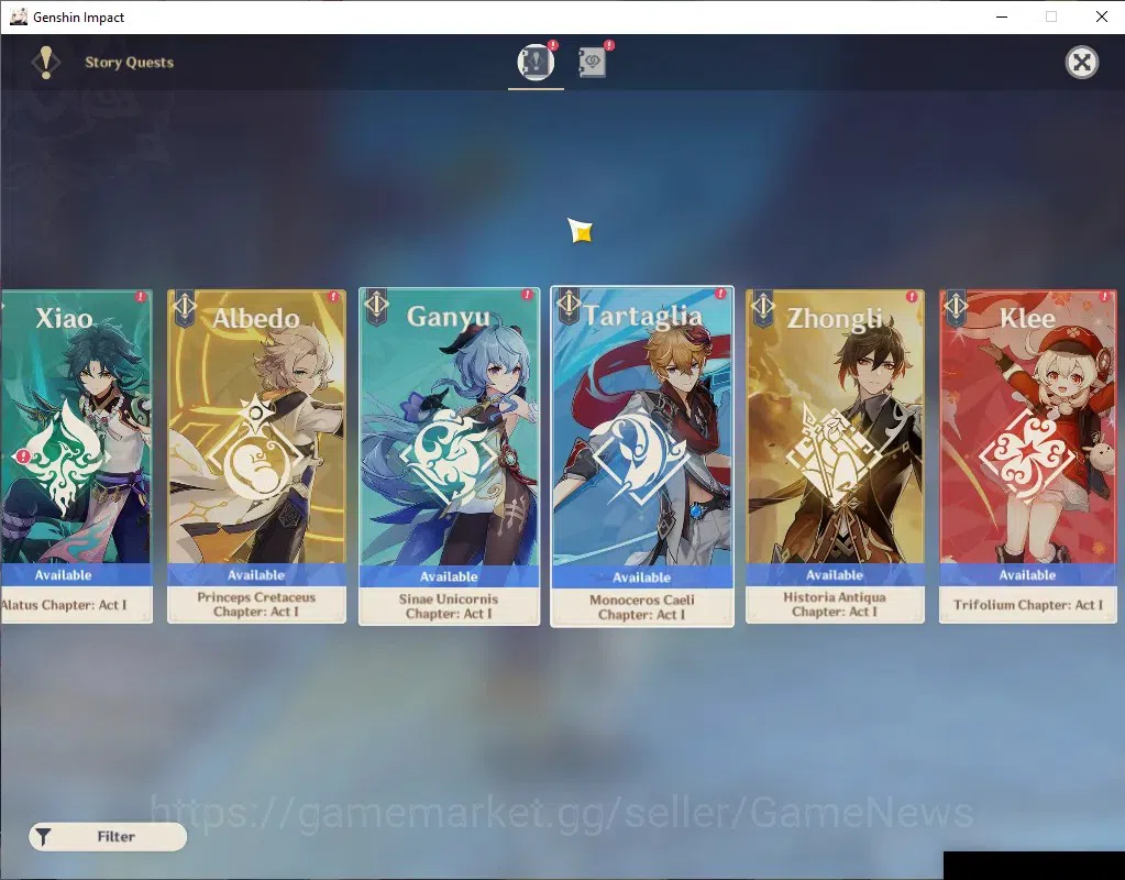 Genshin Impact Accounts ASIA|AR 55|2 Limited + 3 (*5Weapon)|[ClorindeC2+Si image 18