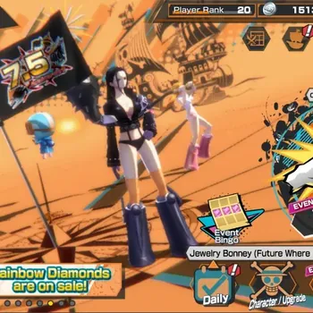 One Piece Bounty Rush Accounts High-End Android |2 EX|2 Max|PR 20|Zoro & Sanji,Gol D.Roger|RD 5|LogBandai CheckSS OPBR690B