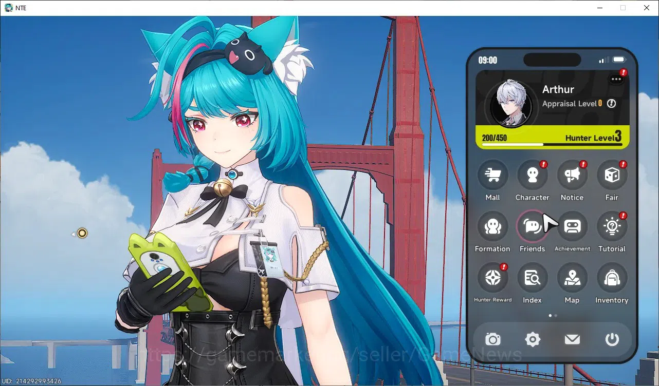 Neverness to Everness Accounts Global SEA|HL 3|2,7k Annulith|3 SSR 1 Limited [Shinku],Hathor,Jiuyuan|1 Selector Box|Selector 5