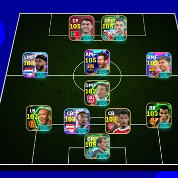 eFootball Accounts Legends & Iconic Players COLECTIVE 3193+ | NEW LIONEL MESSI x NEW LAMINE YAMAL x PACK RONALDO x L SUAREZ