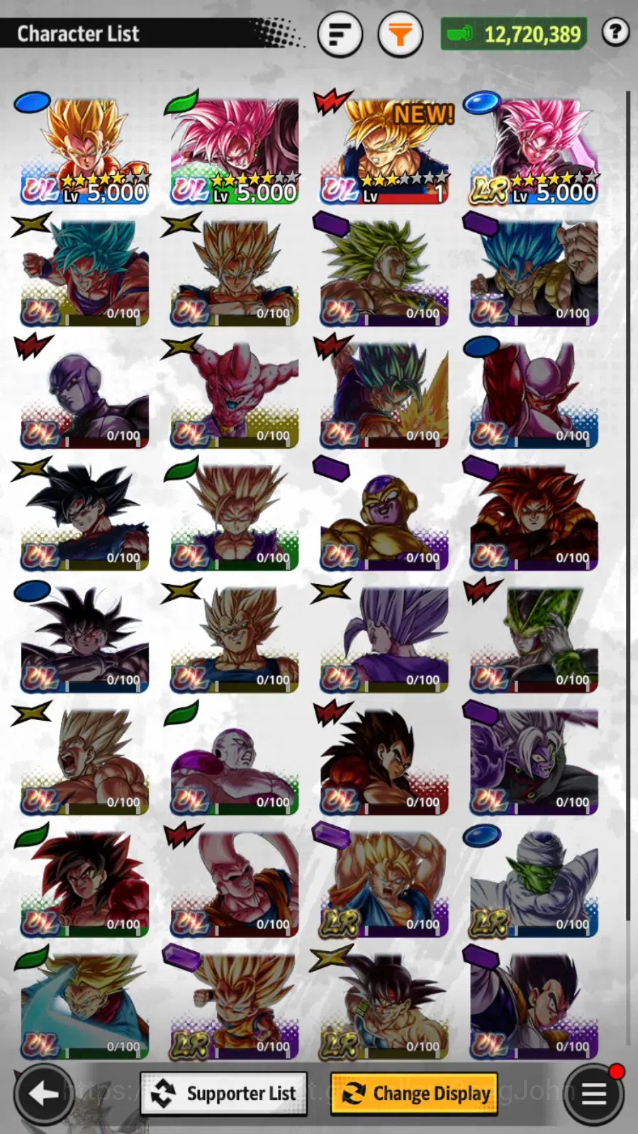 Dragon Ball Legends Accounts Android|Lvl 148|12.7M Power|695 CC|1 LR Goku Black image 11