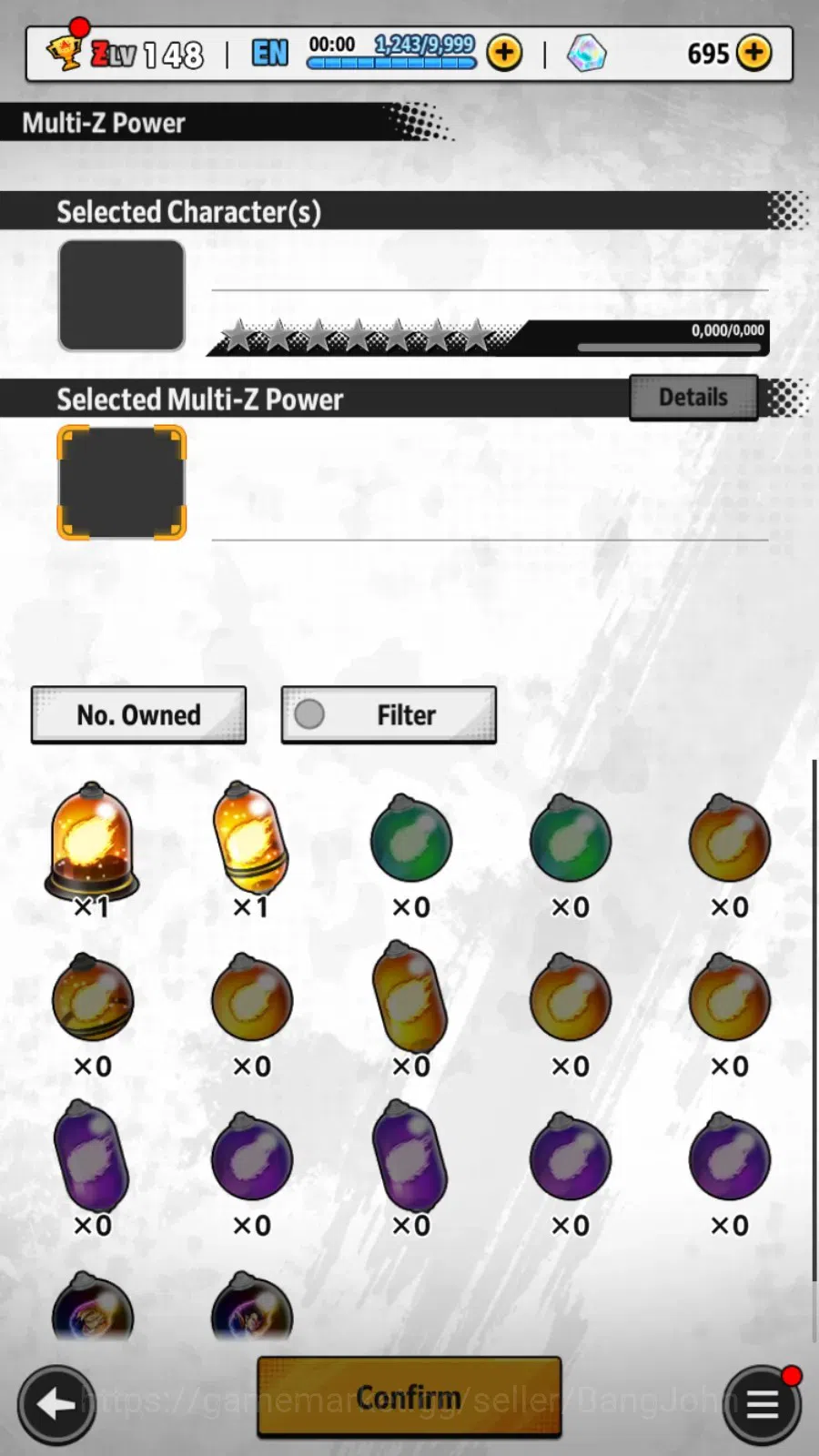 Dragon Ball Legends Accounts Android|Lvl 148|12.7M Power|695 CC|1 LR Goku Black image 6